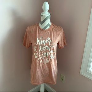 Never Grow Up Disney Shirt